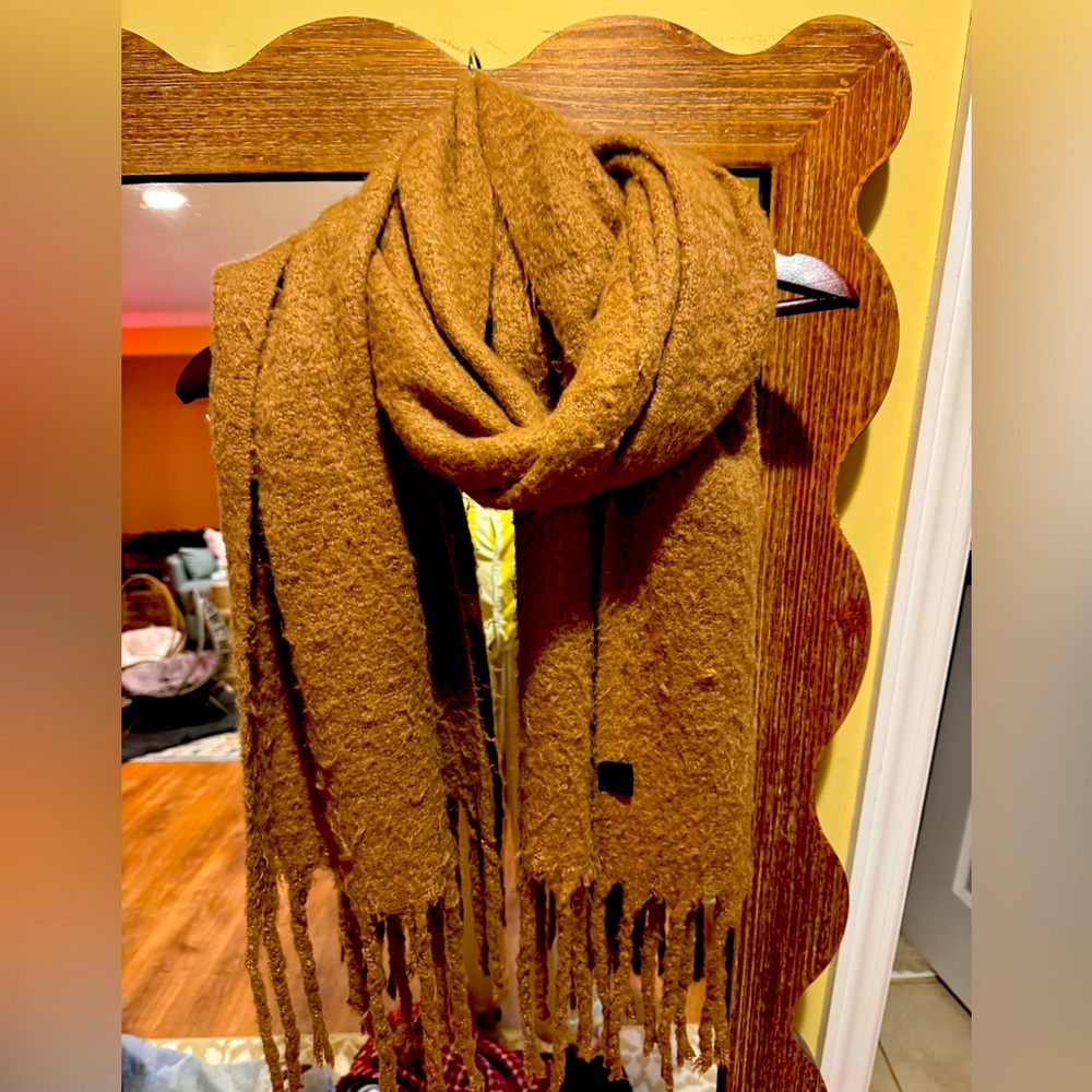 Cozy Tan Scarf